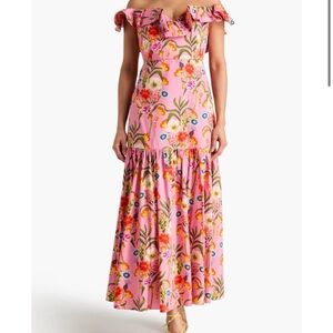 Borgo de Nor Pink Evening Dress